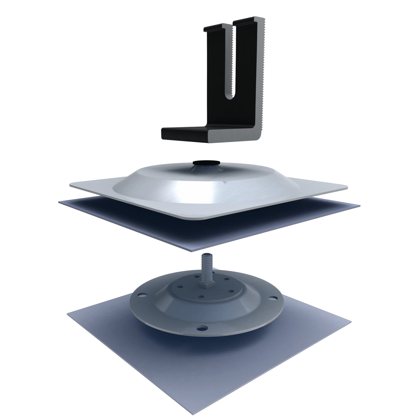 IronRidge SimpleGrip Rolled and Membrane Roof Mount