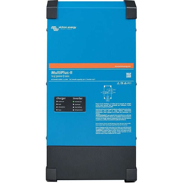 Victron MultiPlus-II 12/3000/120-50 inverter charger, blue