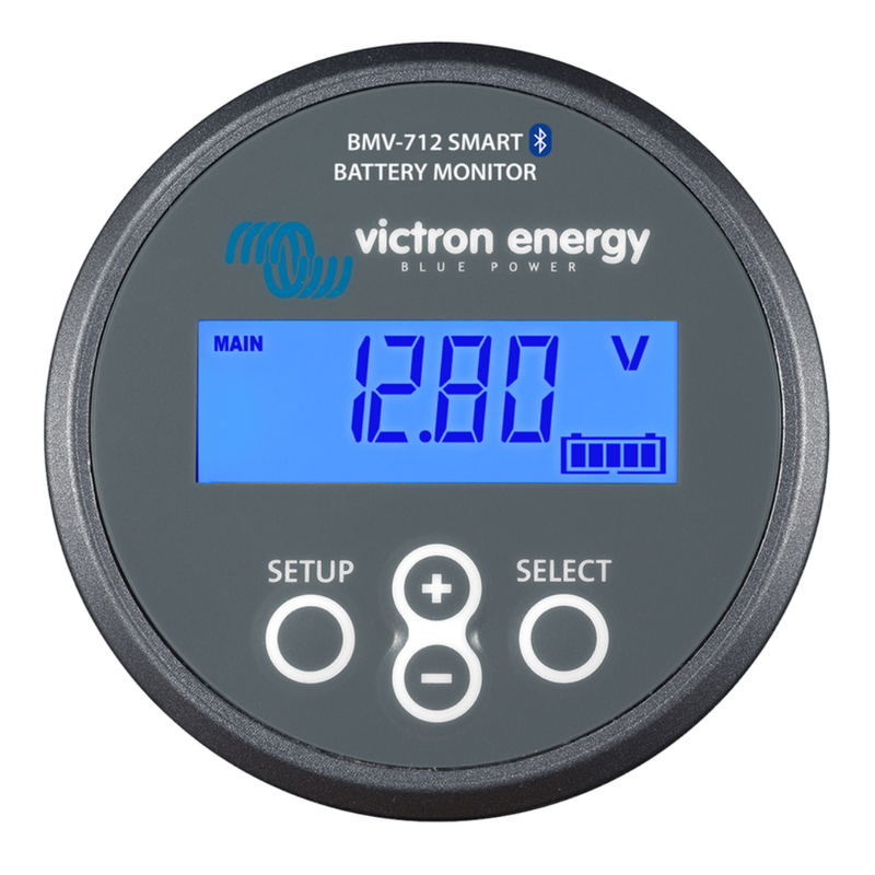 Victron BMV-712 battery monitor display