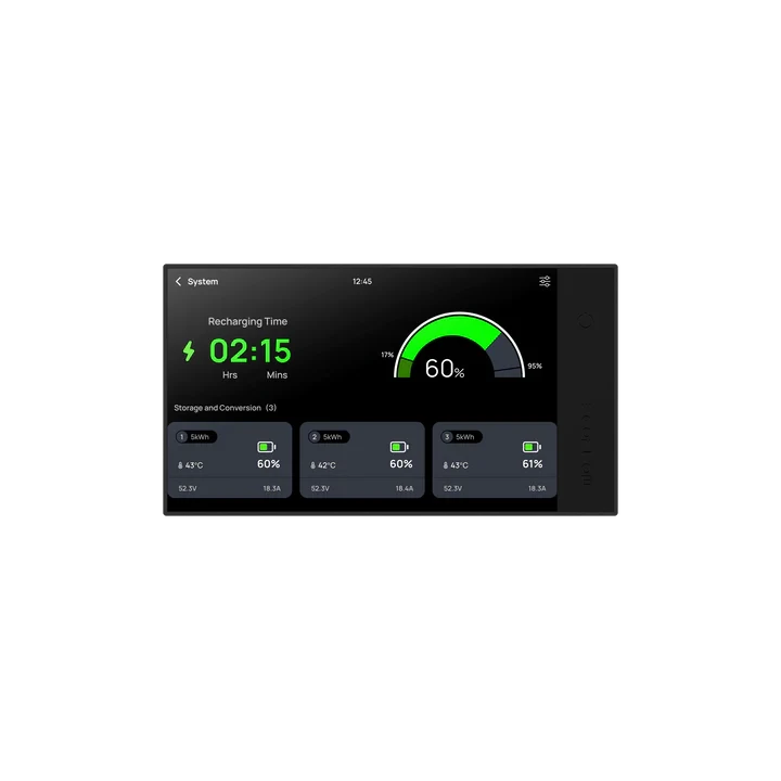 EcoFlow Power Kit touchscreen control console