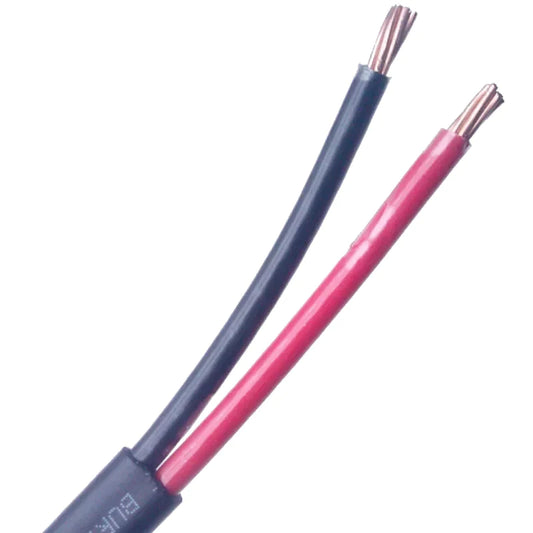 #10-2 tray cable with red and black conductors