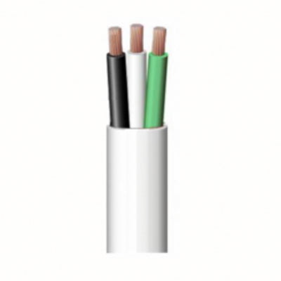 10/3 triplex marine cable with tinned copper conductors, black jacket