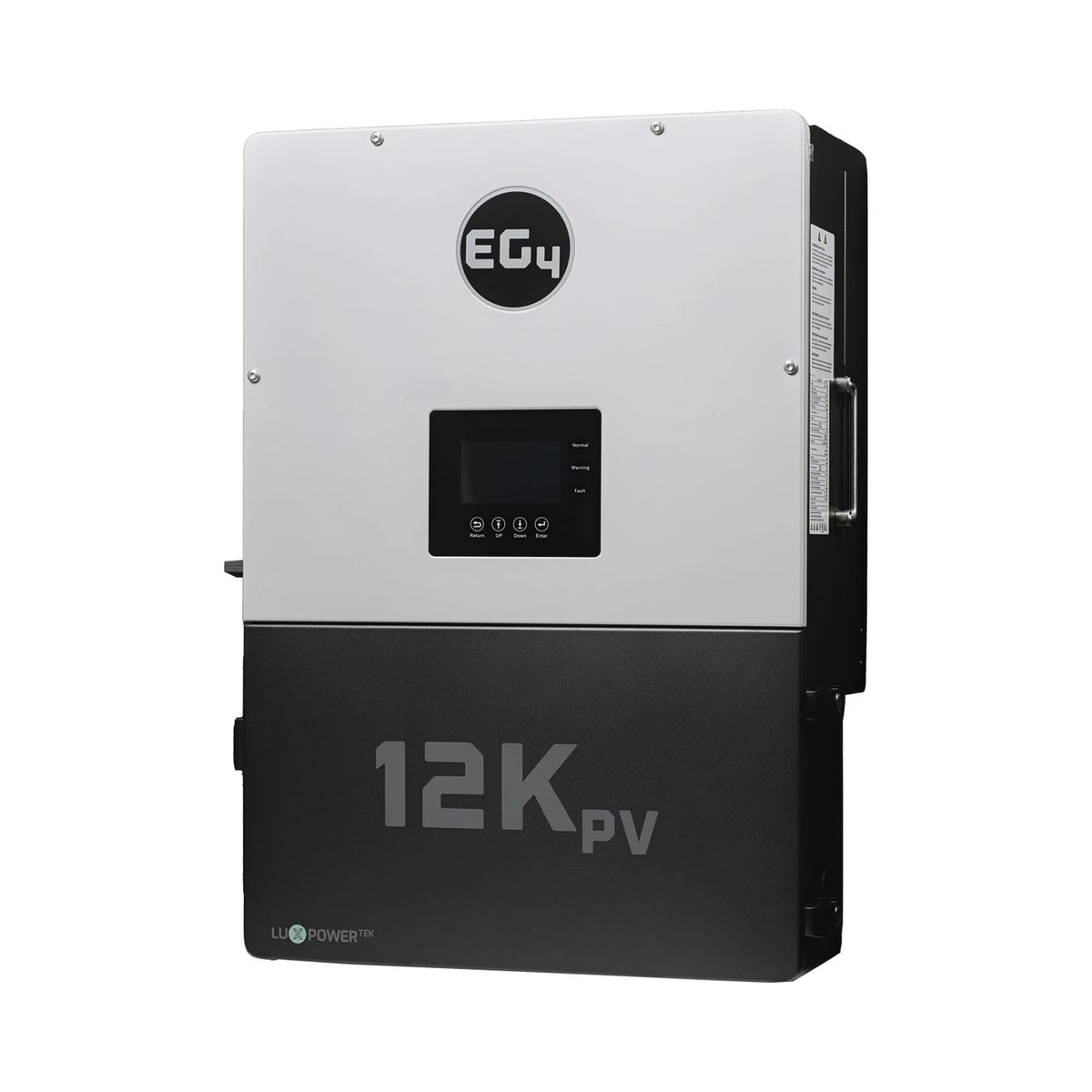 Front left view of EG4 12kPV Hybrid Inverter