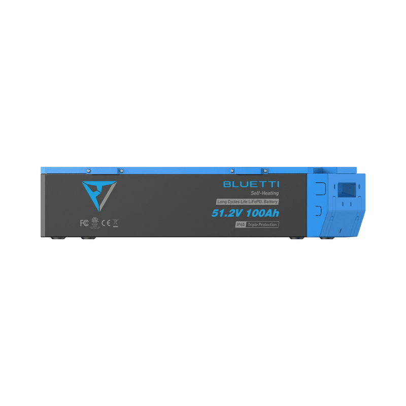 BLUETTI B4810 48V 100Ah LiFePO4 expansion battery for the RV5 Power Hub