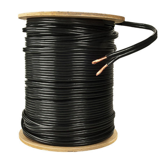 350ft roll of #10-2 tray cable, red and black conductors