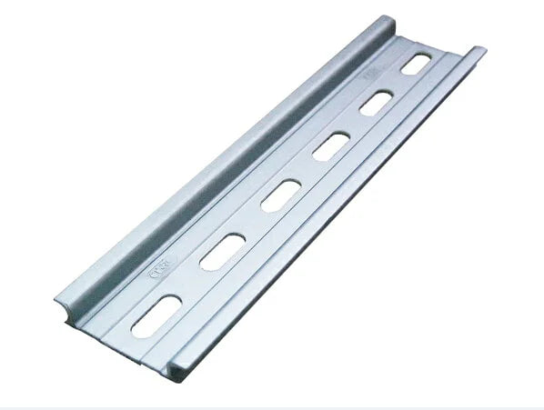 6-inch section of aluminum 35mm DIN rail