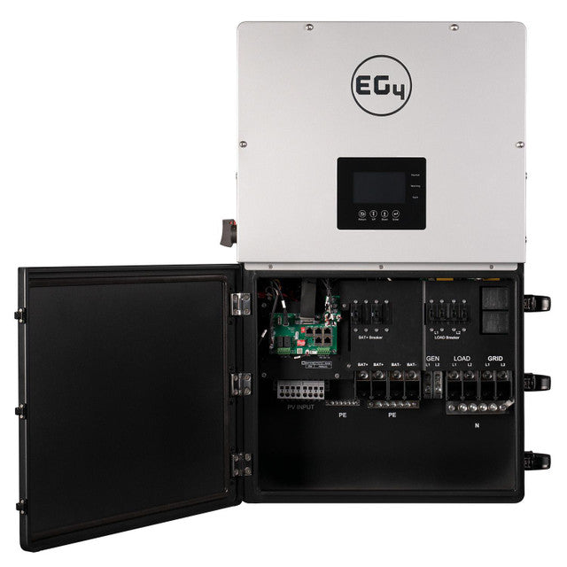 EG4 18kPV Hybrid Inverter — 18,000W PV Input / 12,000W Output, 48V Split Phase