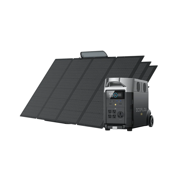 EcoFlow DELTA Pro + 400W Solar Panel Bundle