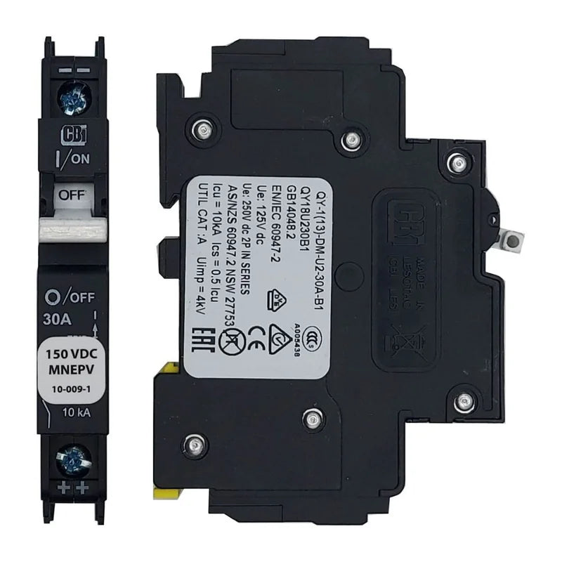 Midnite Solar MNEPV Resettable Breakers (10-63A)