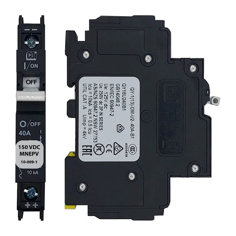 Midnite Solar MNEPV Resettable Breakers (10-63A)
