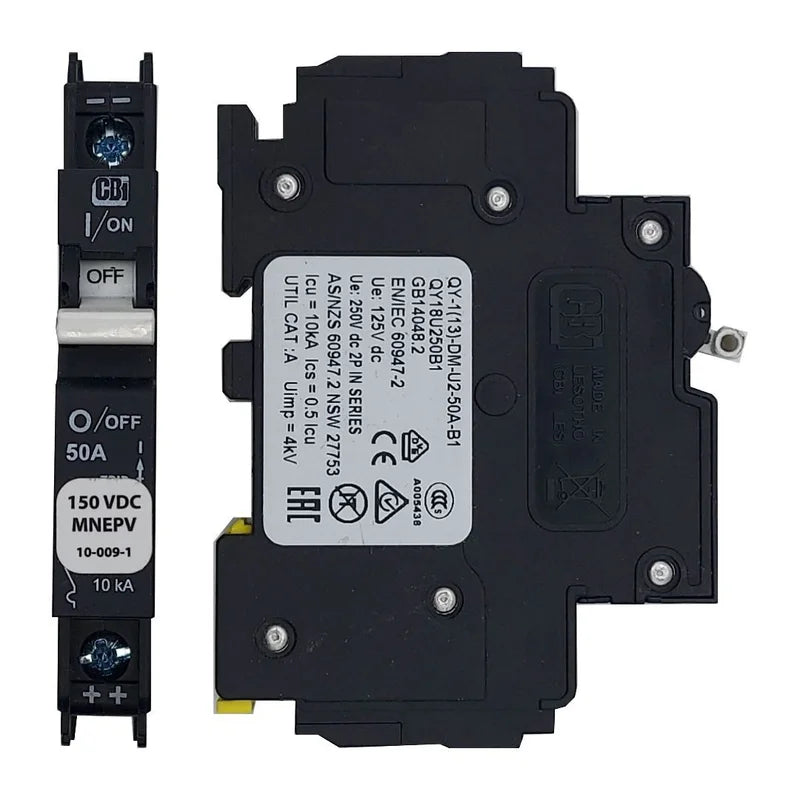 Midnite Solar MNEPV Resettable Breakers (10-63A)