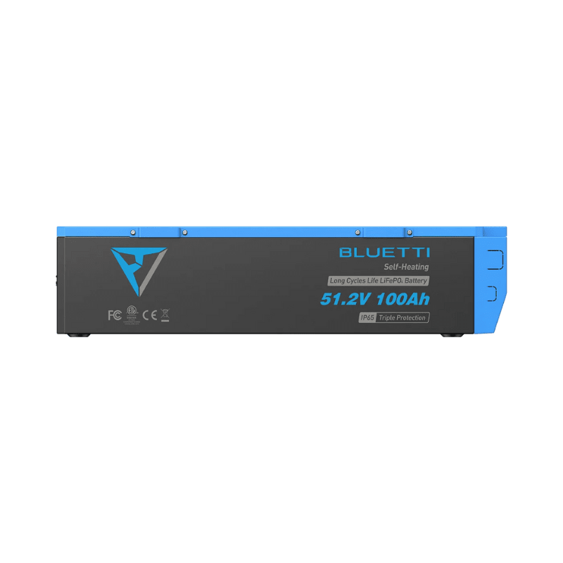 BLUETTI B4810 48V 100Ah LiFePO4 expansion battery for the RV5 Power Hub