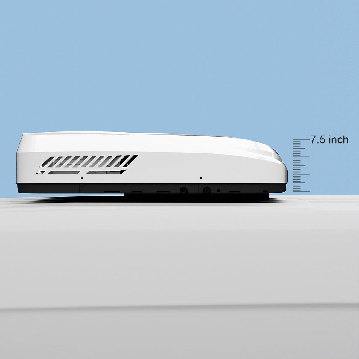OutEquip 12V RV Air Conditioner — 13,500 BTU Low-Profile Rooftop