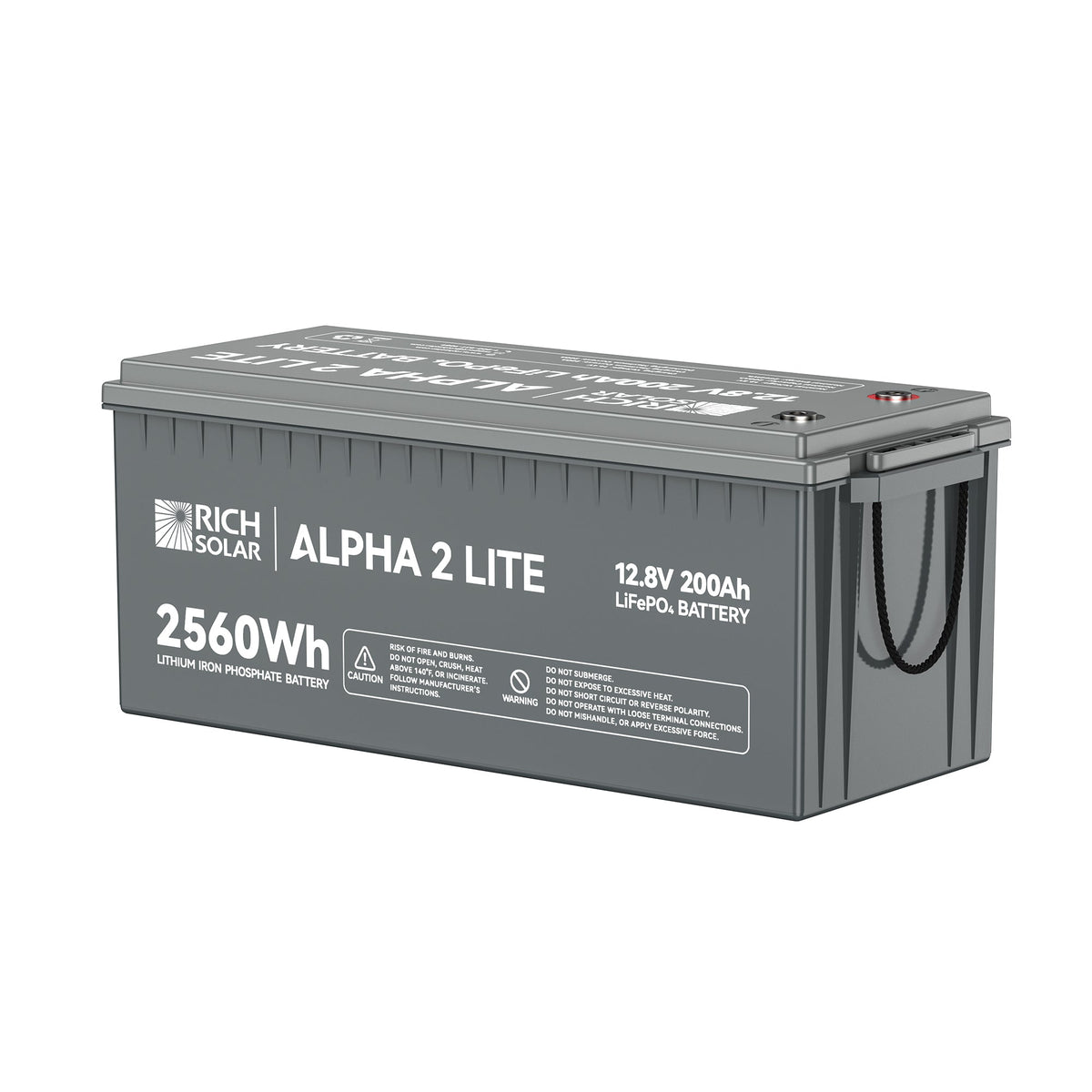 Rich Solar ALPHA 2 LITE 12V 200Ah LiFePO4 Battery