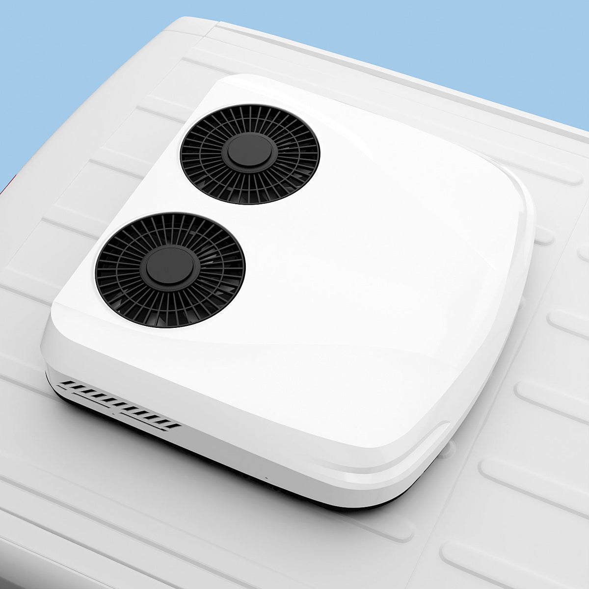 OutEquip 12V RV Air Conditioner — 13,500 BTU Low-Profile Rooftop