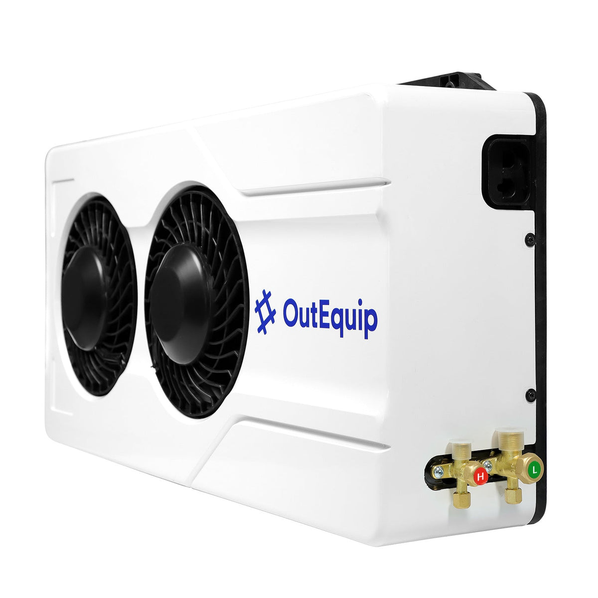 OutEquip 12V Mini Split Air Conditioner — 12,500 BTU Dual-Fan