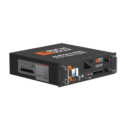 Rich Solar ALPHA 5 PRO 51.2V 100Ah server rack battery