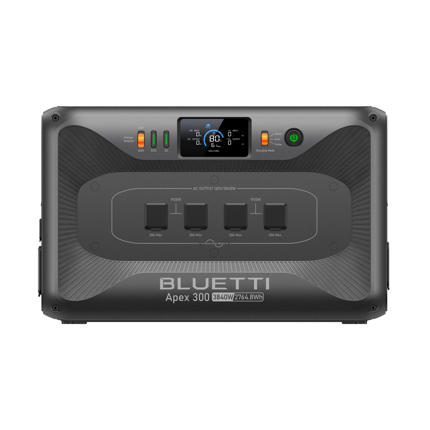 BLUETTI Apex 300 freestanding home battery backup power station