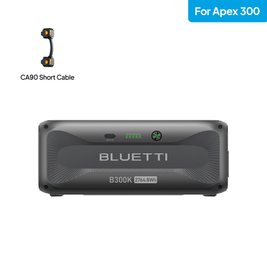 BLUETTI B300K expansion battery, aluminum casing
