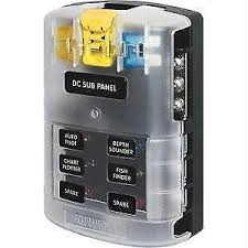 Blue Sea 5025 6-circuit fuse block
