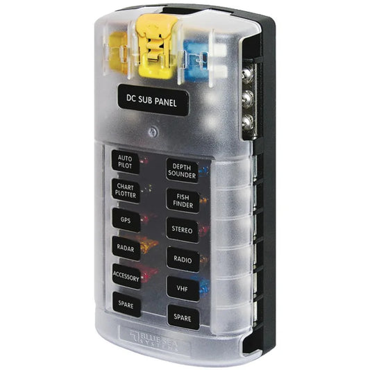 Blue Sea 5026 12-circuit fuse block