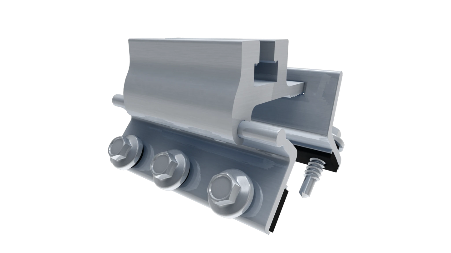 IronRidge CorruSlide Metal Roof Attachment