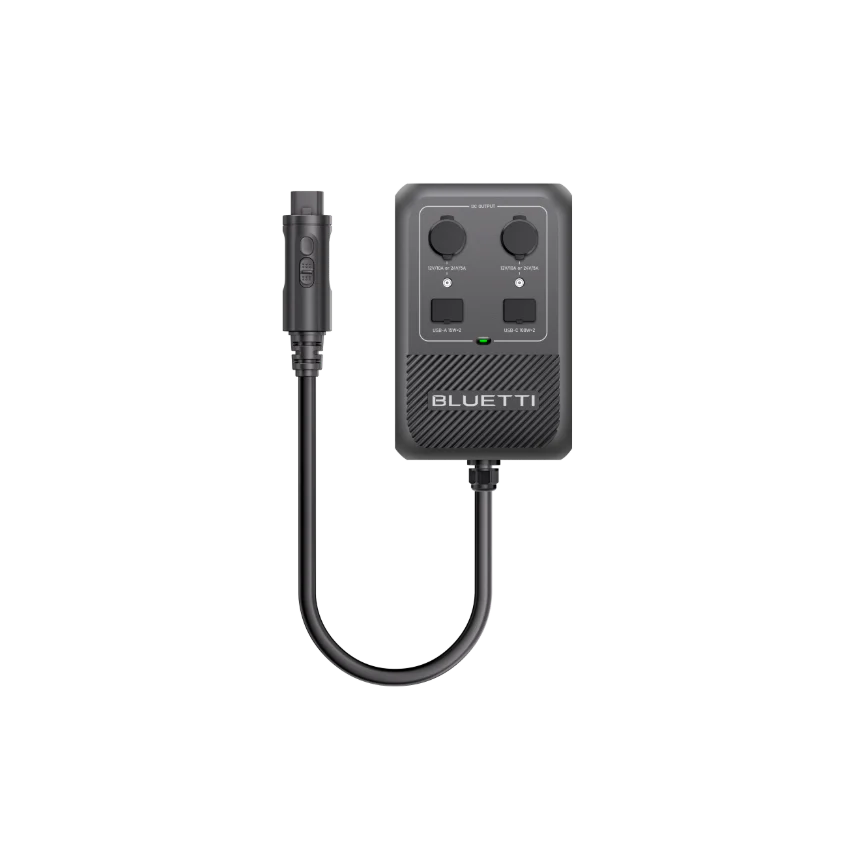 BLUETTI Hub D1 power hub with Anderson connector and USB ports
