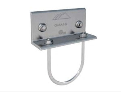 IronRidge bonded rail connector for 3 inch pipe ground mount