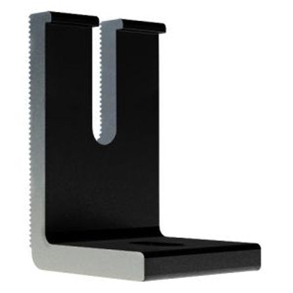 IronRidge LFT-03-B1 black slotted L-foot mounting bracket