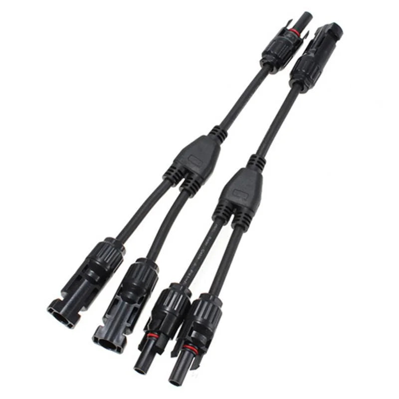 MC-4 parallel Y-cable for wiring solar panels