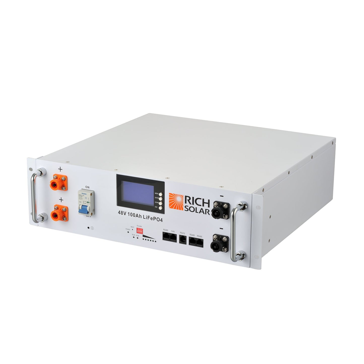 Rich Solar ALPHA 5 terminals and communication ports