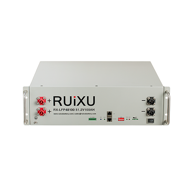 RUiXU RX-LFP48100-H rack-mounted lithium battery, 3U