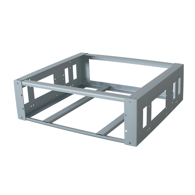 RUiXU bracket rack holding stacked RX-LFP48100 batteries