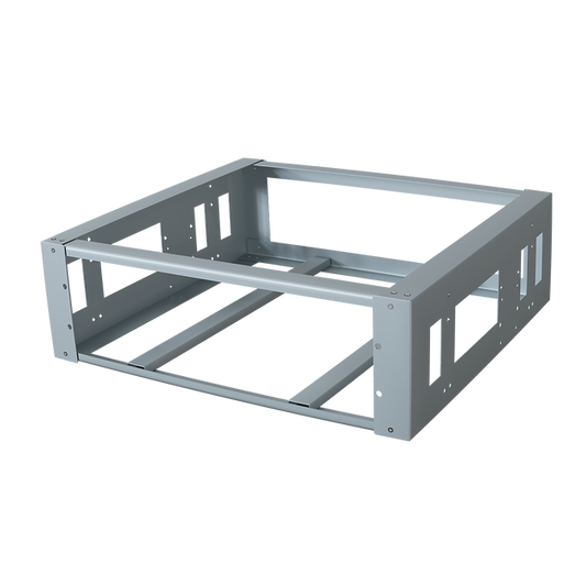 RUiXU bracket rack holding stacked RX-LFP48100 batteries