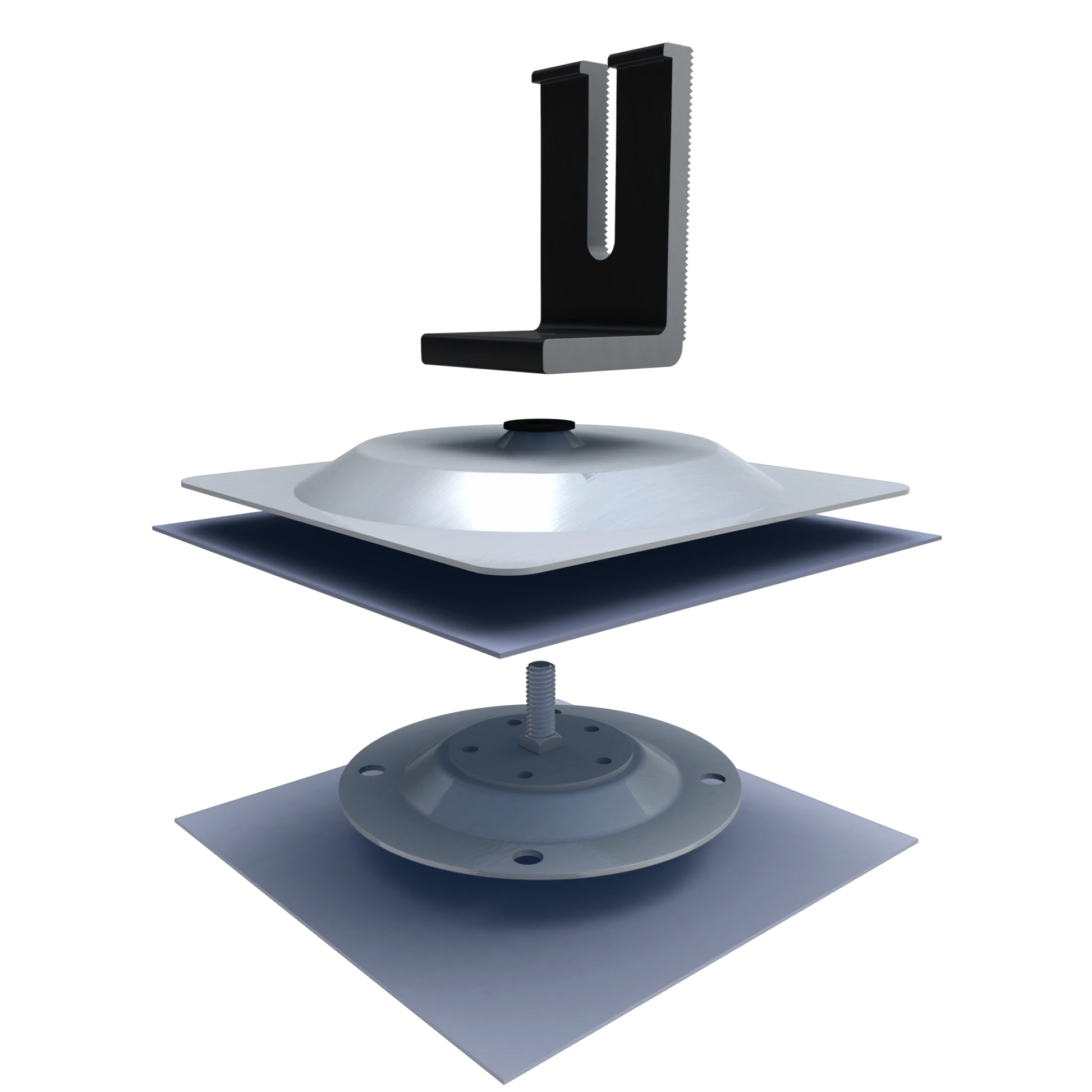 IronRidge SimpleGrip Rolled and Membrane Roof Mount