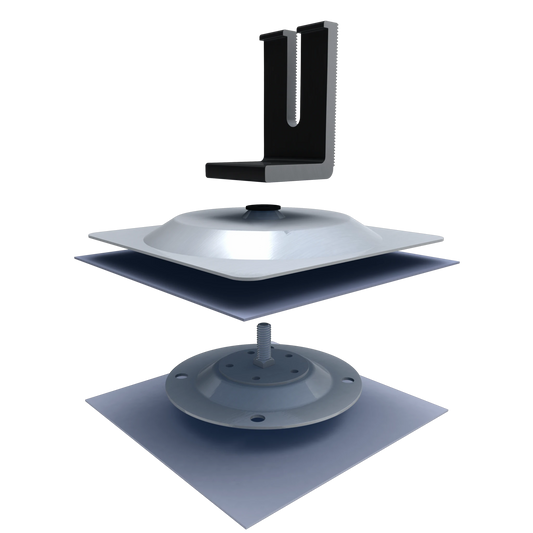 IronRidge SimpleGrip Rolled and Membrane Roof Mount