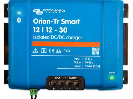 Victron Orion-Tr 12/12-30 Smart DC-DC converter, blue enclosure