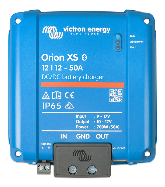 Victron Orion XS 12/12-50 DC-DC converter, compact enclosure