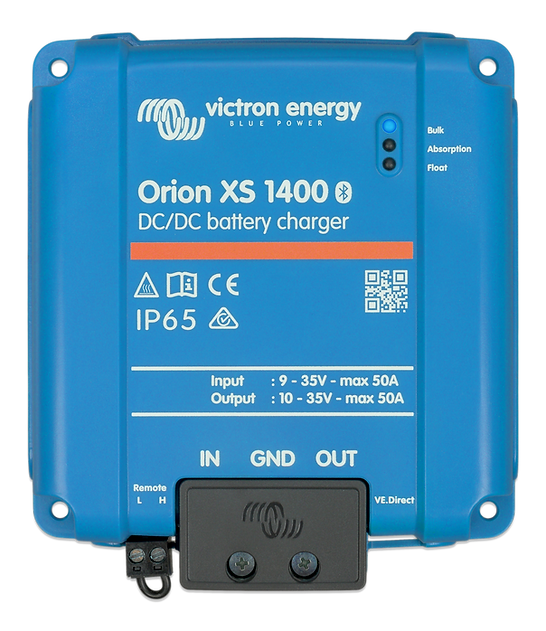Victron Orion XS 1400 DC-DC battery charger, blue enclosure