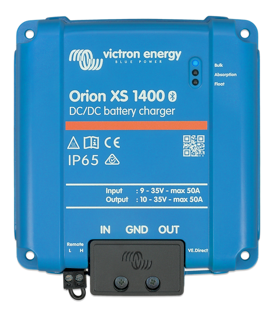 Victron Orion XS 1400 DC-DC battery charger, blue enclosure