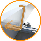 IronRidge BX Ballast Chassis, 5 Degree