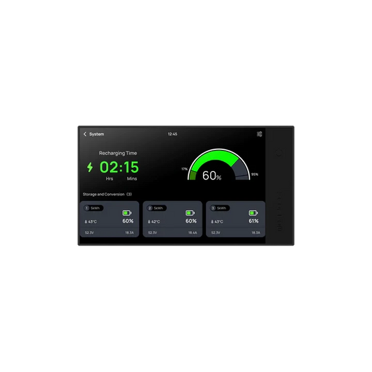 EcoFlow Power Kit touchscreen control console
