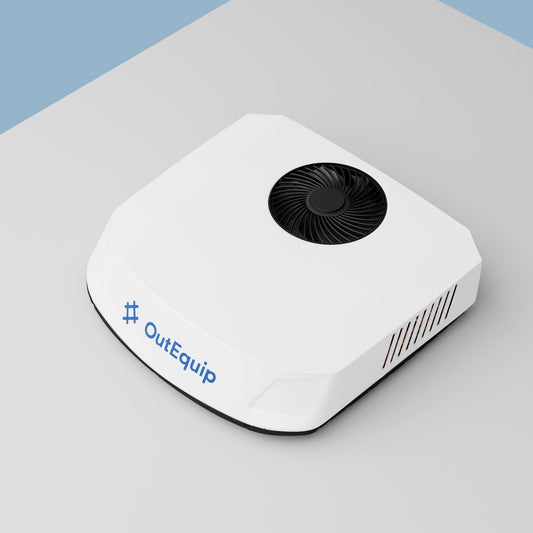 OutEquip 110V RV Air Conditioner | 15,000 BTU with Heat Pump