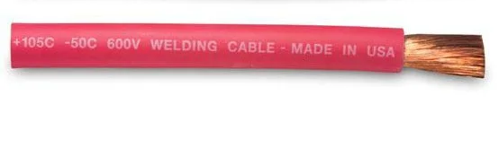 Coil of #10 AWG solar cable, red jacket