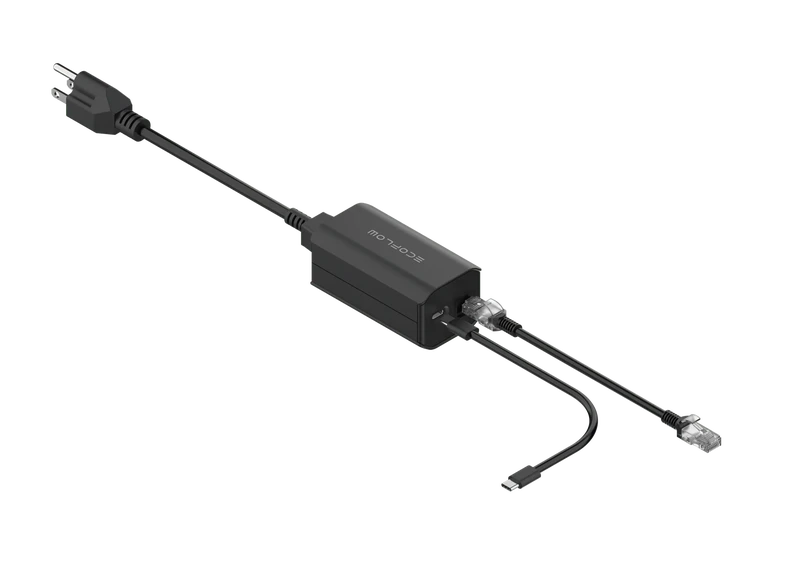 EcoFlow portable power station grounding adapter
