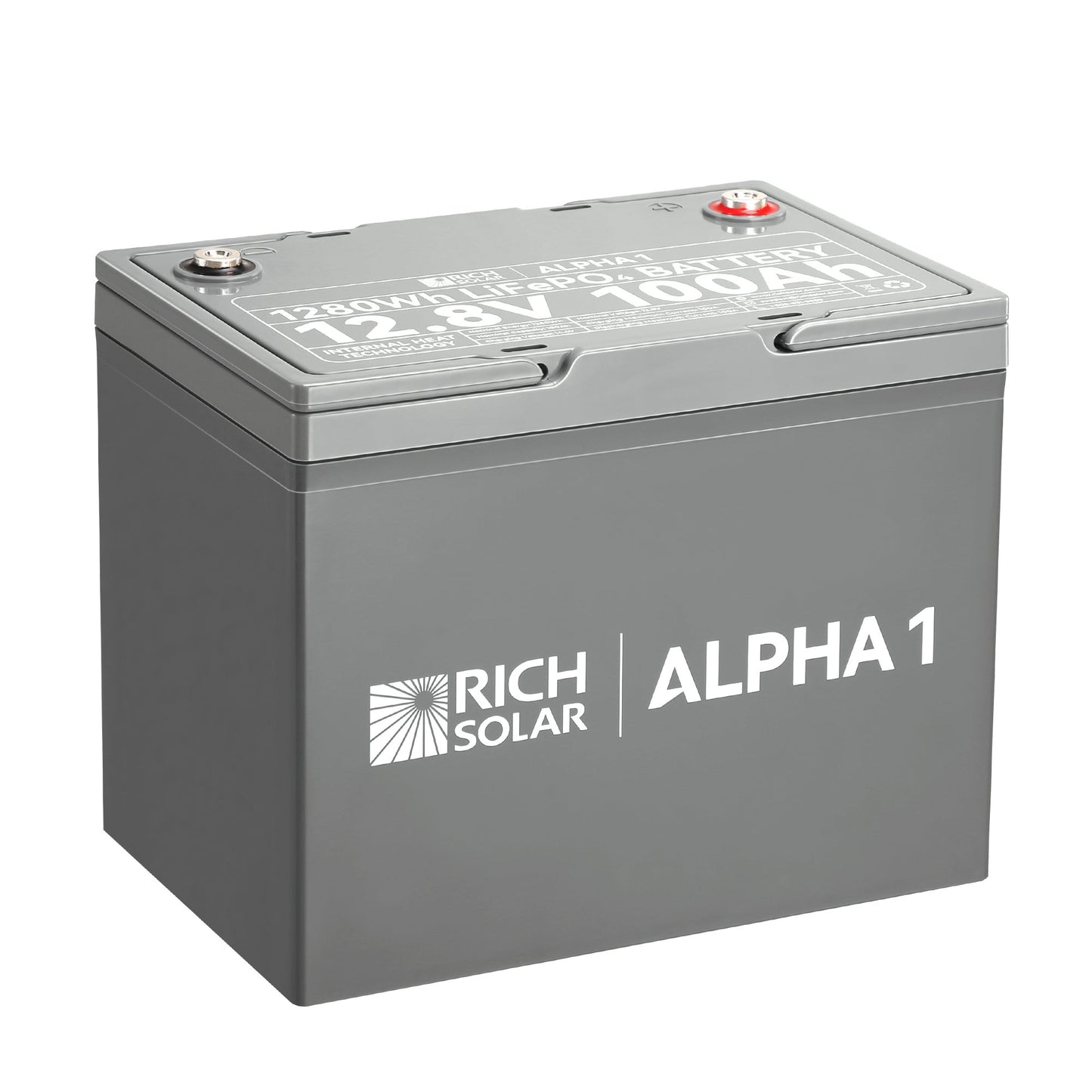 Rich Solar ALPHA 1 12V 100Ah LiFePO4 battery