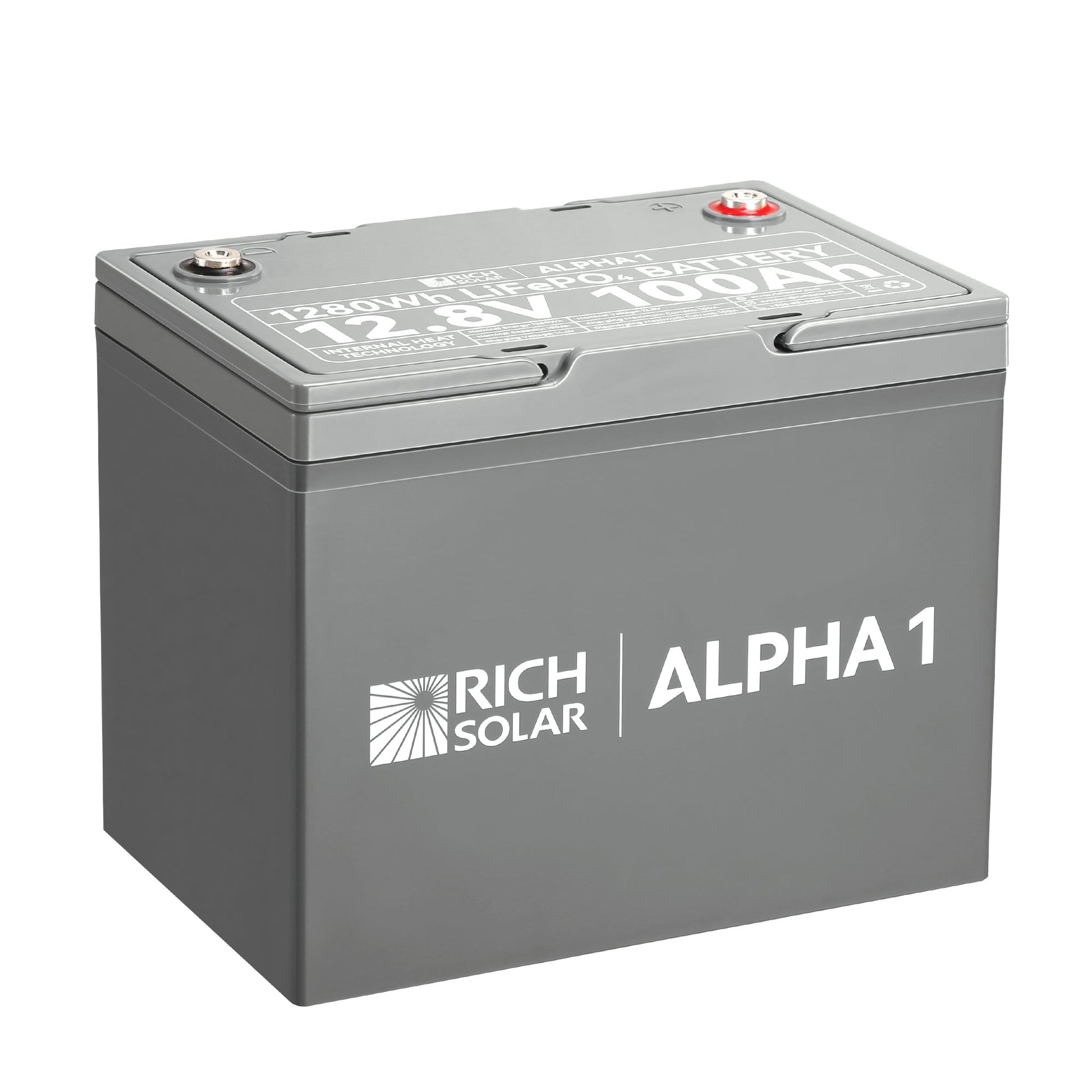 Rich Solar ALPHA 1 12V 100Ah LiFePO4 battery
