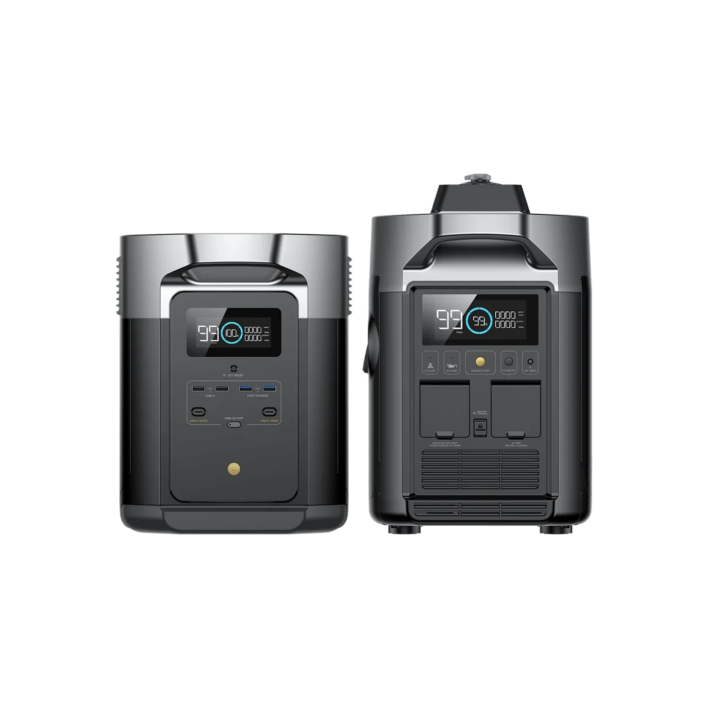 EcoFlow DELTA Max power station with Smart Generator bundle