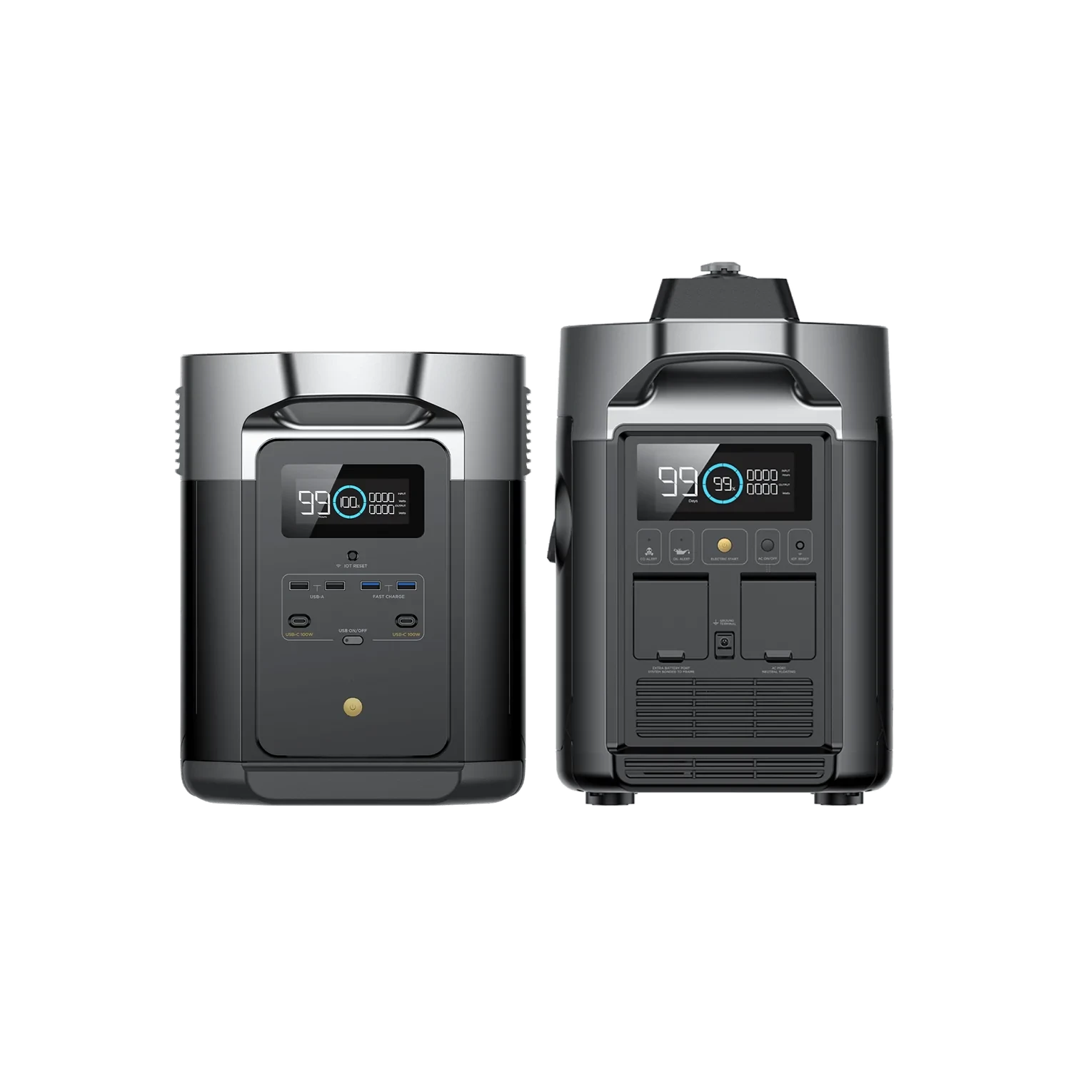 EcoFlow DELTA Max power station with Smart Generator bundle