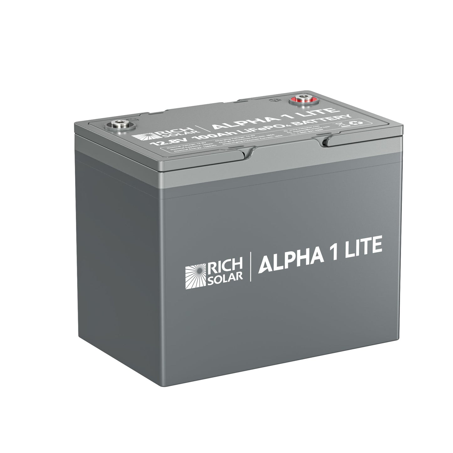 Rich Solar Alpha 1 Lite 12V 100Ah LiFePO4 battery